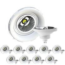 30 Spot Emb No Frame + Lâmpada AR111 12W 4000K Save Energy