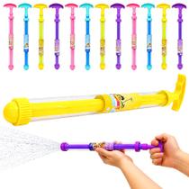 30 Super Pistolas de Água Tubo Pistão Múltiplos Jatos Infantil Praia Piscina 30 Super Pistolas de Água Tubo Pistão Múltiplos Jatos Infantil Praia Piscina