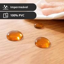 30 Toalha Mesa Plástico Transparente Pvc Atacado 140x180