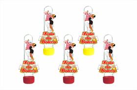 30 tubetes 13cm para doces Boteco