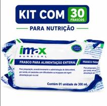 30 und - Frasco p/ Nutrição Dieta Enteral 300ml - INMAX 30 und - Frasco p/ Nutrição Dieta Enteral 300ml - INMAX