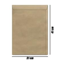 30 Unidade de Envelope Para Documento A4 Kraft Pardo 22,9x32,4cm A3 31x41