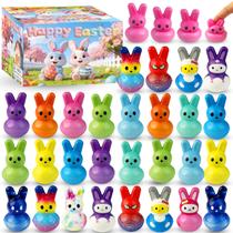 30 unidades OIMJXDK Coelhinhos da Páscoa Squishy para Alívio do Estresse