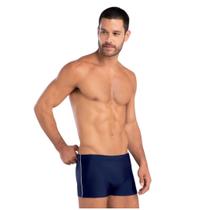 300.05 Mash Sunga Boxer Lisa Adulto com Vivo Lateral