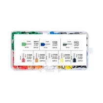 300-2000 pces fio durável conectar conector isolado crimp terminator prensado a frio isolado termina