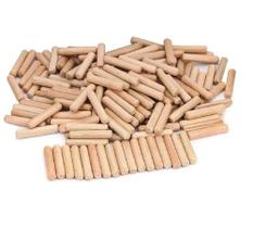 300 Cavilha Madeira para Montagem de Móveis 06 x 50mm 300 Cavilha Madeira para Montagem de Móveis 06 x 50mm