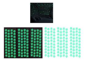 300 Estrelas 2cm Adesivos Tiras Brilha no Escuro Fosforescente - Decoração Quarto Infantil