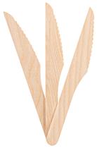 300 Faca Descartável Madeira para Refeição 300 Faca Descartável Madeira para Refeição