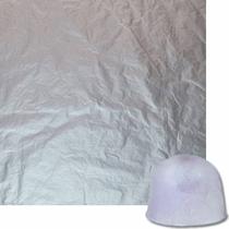 300 Folha Papel Chumbo 8x7,8 Cm Prata Embalagem P/ Bombons