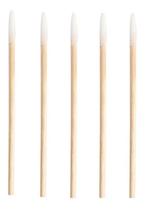 300 Palito Algodão Aplicador e Remoção de Henna Sobrancelha