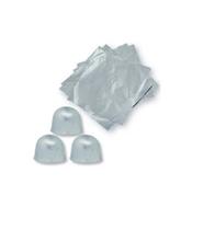 300 Papel Chumbo Alumínio Embalagem 10x10 cm Bombons Trufas - Lumipel