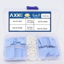300 Peças De Arruelas De Silicone Para Dissipadores De Calor Para Transistores TO-220 E TO-3,