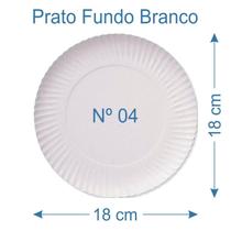 300 Prato de Bolo Salgado Fundo Branco Nº4