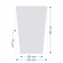 300 Saco Plástico Gofrado 50x80cm 70micra 300 Saco Plástico Gofrado 50x80cm 70micra