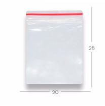 300 Sacos Saquinho Zip Lock Hermético 20x28cm Plastico