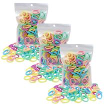 300 Unidades Xuxinha De Cabelo Rabicó Cor Pastel Penteado Infantil 300 Unidades Xuxinha De Cabelo Rabicó Cor Pastel Penteado Infantil