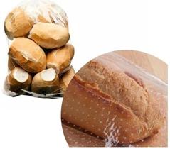 3000 Saco Micro-Perfurado Pão 25X35Cm Transparente (3Pcts)