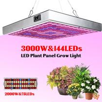 3000W Full Spectrum 144 LED Planta Crescer Lâmpada Bulbo Placa Painel - generic
