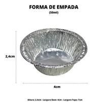 300n Forma De Empada 50ml Queijadinha Empadinha Alumínio