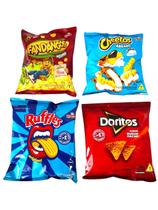 300un Salgadinho Mini Doritos Chettos Ruflles Fandangos 300un Salgadinho Mini Doritos Chettos Ruflles Fandangos