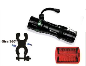 3082 Kit Farol Bike Led Lanterna Recarregavel + Lanterna traseira 3082 Kit Farol Bike Led Lanterna Recarregavel + Lanterna traseira