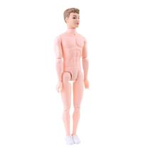 30cm 12 movevel articulado nude bonecas nuas boneca corpo branco sapato branco para Ken Boy Masculino