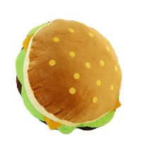 30cm hambúrguer pelúcia brinquedo macio penugem almofada travesseiro bonito presunto - generic