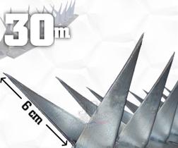 30m Lança para muro perfurante cerca farpada 30 metros