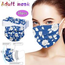 30pcs Adulto Moda Impressão Máscara Facial Descartável 3 Ply Earloop Anti-PM2.5 Máscaras 30pcs Adulto Moda Impressão Máscara Facial Descartável 3 Ply Earloop Anti-PM2.5 Máscaras