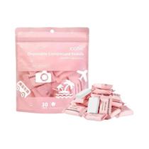 30PCS Toalhas Comprimidas Descartáveis Mini Mágicas Para Cuidados Faciais, Lenços De Papel Para