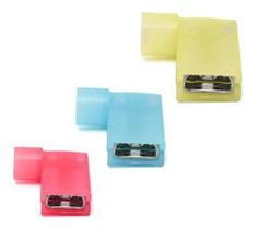 30un Kit Terminal Elétrico Bandeira Fêmea Isolado 0,5 A 6mm 30un Kit Terminal Elétrico Bandeira Fêmea Isolado 0,5 A 6mm