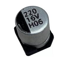 30x Capacitor Eletrolítico 220uf (220mf) 16v Smd 20% 105c 30x Capacitor Eletrolítico 220uf (220mf) 16v Smd 20% 105c