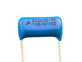 30x Capacitor Poliester 1,5nf/1250v = 1k5/1250v 10% 15mm 30x Capacitor Poliester 1,5nf/1250v = 1k5/1250v 10% 15mm