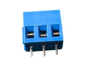 30x Conector Kre 3 Vias Azul Kf128-3t
