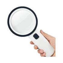 30x lupa portátil 12 led luz iluminada com luz uv lupa portátil para leitura jóias relógio reparação