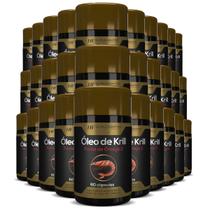 30x óleo de krill 60caps 750mg hf suplements