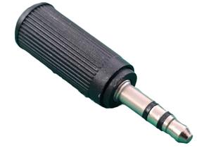 30x Plug P2 Stereo Preto Plastico