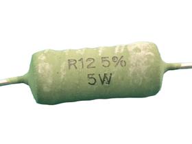 30x Resistor 0r12 5w 5% Fio Ac05