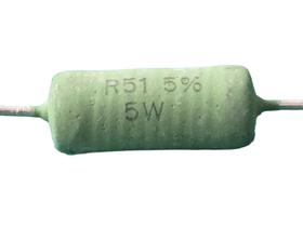 30x Resistor 0r51 5w 5% Fio Ac05