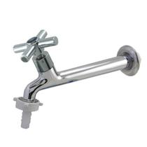 3158 C70 Torneira Longa em Metal Cromado Para Parede Tanque Pia Área Externa 3158 C70 Torneira Longa em Metal Cromado Para Parede Tanque Pia Área Externa