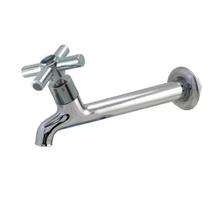 3158 C70 Torneira Longa em Metal Cromado Para Parede Tanque Pia Área Externa 3158 C70 Torneira Longa em Metal Cromado Para Parede Tanque Pia Área Externa