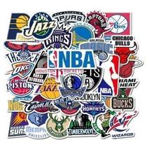 32 Adesivo de Vinil Impermeável da NBA Retrô p/ Skate/Notebook - Moda À Prova D 'Água Skate Snowboar
