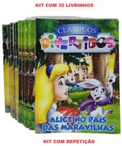 32 Livros Classicos Divertidos História Atacado Lembrancinha De Aniversário C/ Repetição - bicho esperto 32 Livros Classicos Divertidos História Atacado Lembrancinha De Aniversário C/ Repetição - bicho esperto
