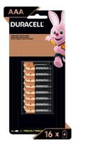 32 Pilha Aaa Palito Alcalina Duracell 2 Cartelas C/16 32 Pilha Aaa Palito Alcalina Duracell 2 Cartelas C/16