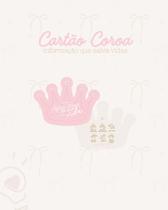 32 unids. Cartão Coroa - Coleção Outubro Rosa
