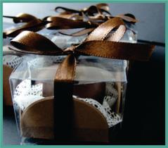 320 caixas em acetato transparente para pão de mel, bem casado e doces em geral ,para artesanatos.