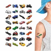 320 Tatuagens Temporárias Infantil Kit Festa 32-026 Carros 3 - Tatuagem Mania