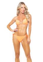 3291 biquini cortininha - laranja neon - g
