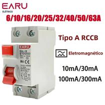 32a 10-300ma Tipo A Interruptor De Segurança Eletromagnético Rcd Elcb 2 Pacotes