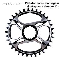 32t 34t 36t 38t Zrace 12s Chainrings Para Shimano Fc-m9100 Fc-m8100 Fc-m7100 Manivela De Montagem